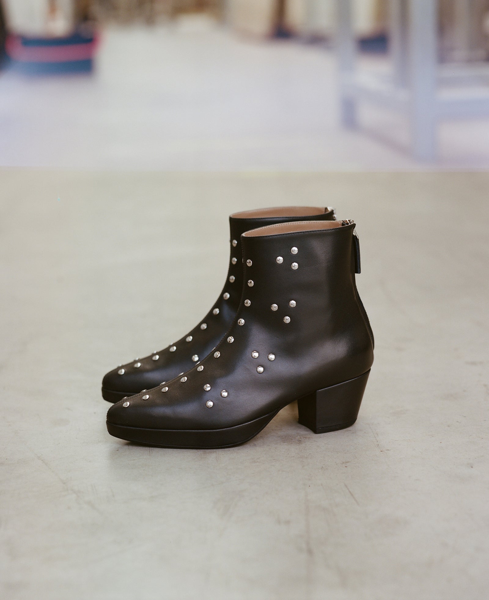 Ankle Boots Trio - Black